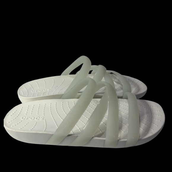 Crocs Women's Splash Strappy Sandals (Women) Sz 10 - Picture 4 of 12